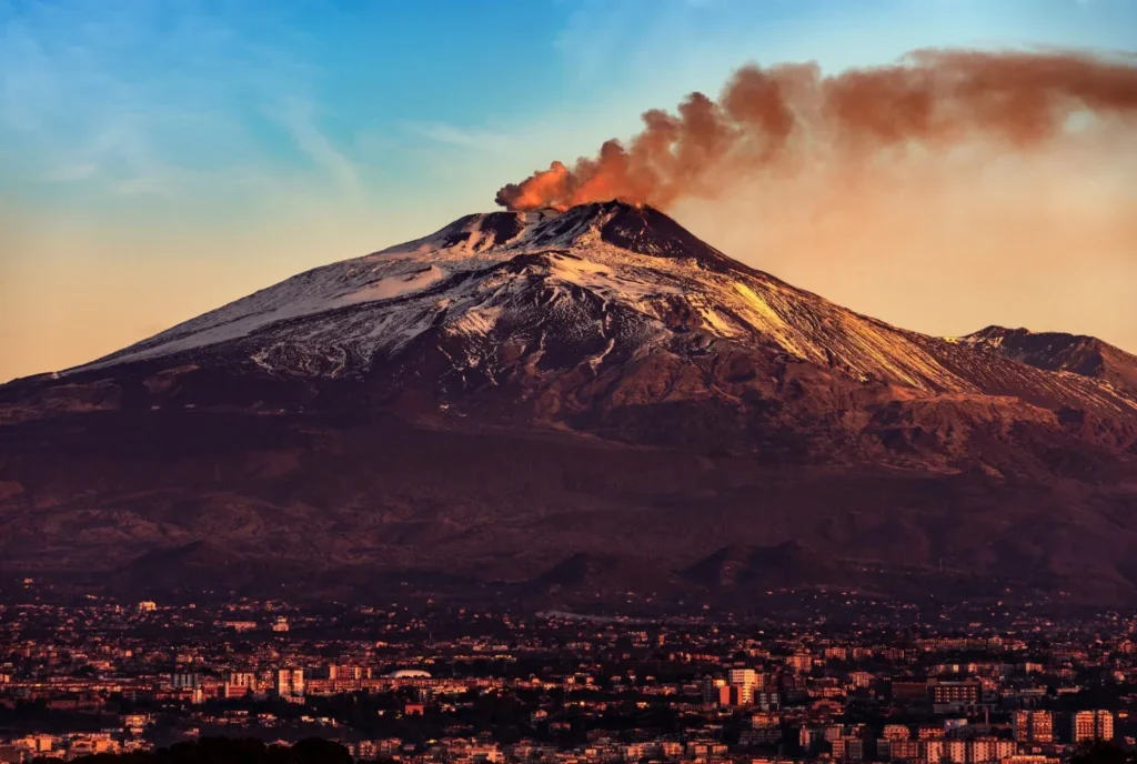 Erupția Etna