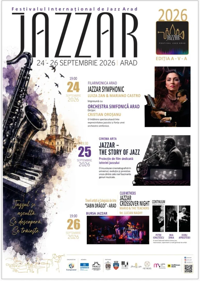 JAZZAR 2026 | Trei seri. Trei experiențe. Un singur limbaj: JAZZ