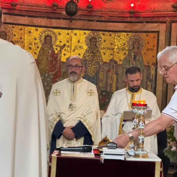 Eclesiarhul Catedralei Episcopale, Noghiu Bogdan - între preoții care au oficiat cununia religioasă dintre Alexandru Nazare cu Maria Mihali