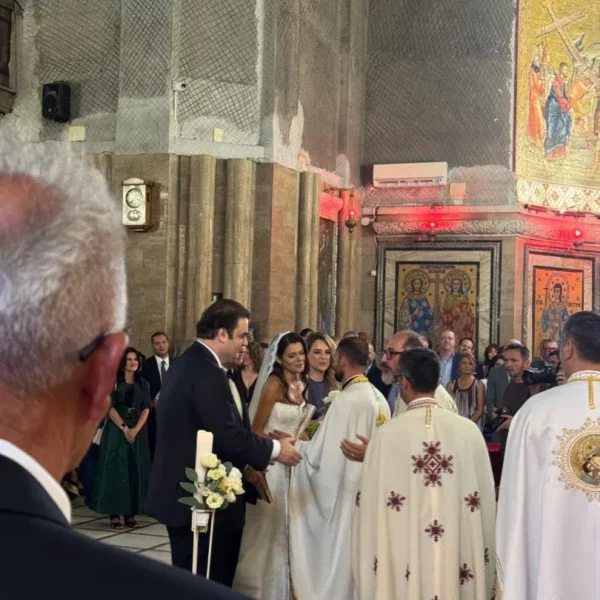 Eclesiarhul Catedralei Episcopale, Noghiu Bogdan - între preoții care au oficiat cununia religioasă dintre Alexandru Nazare cu Maria Mihali
