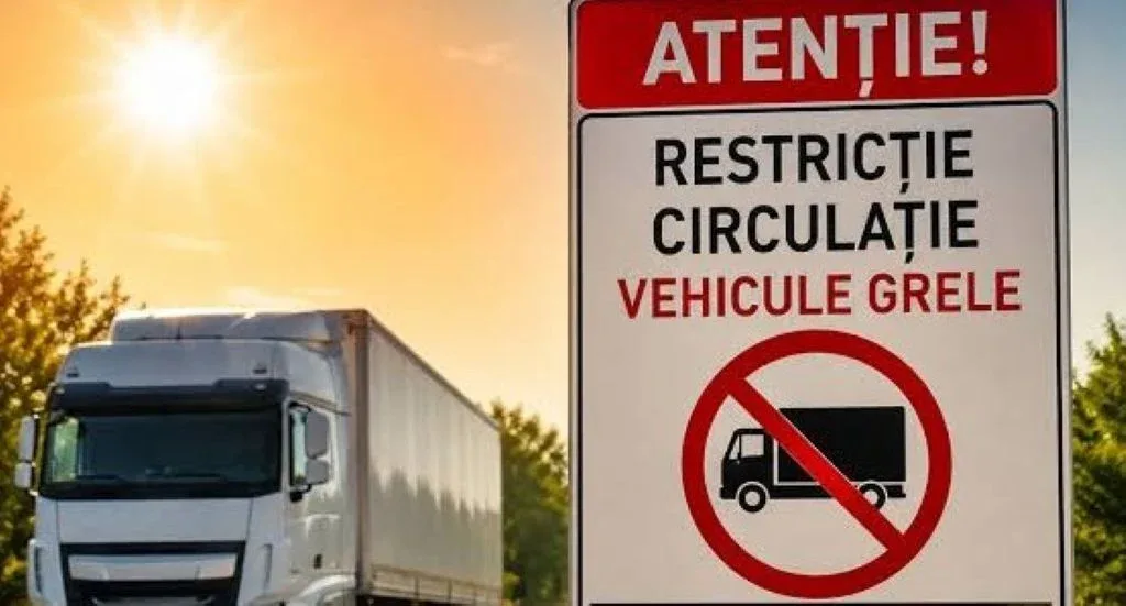Restricții de circulație pentru vehiculele de mare tonaj, valabile 2 ani, pe două drumuri județene din Arad