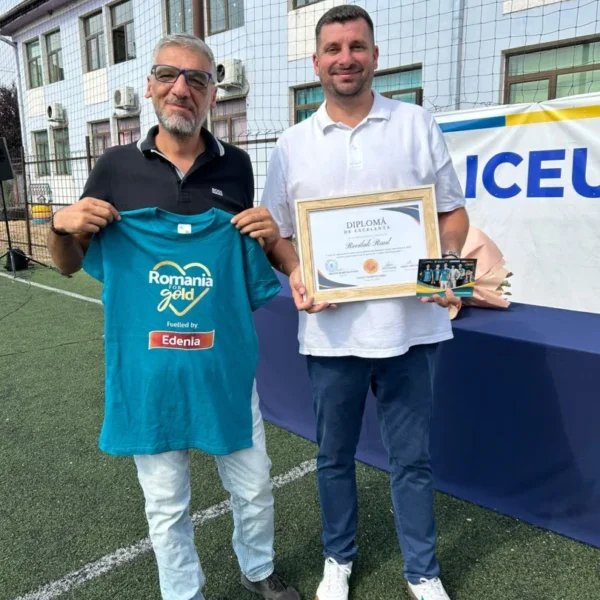 Caravana #BeActive a adus-o pe campioana Simona Amânar la Liceul Teoretic Sebiș