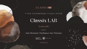 Classix Lab 2026 ajunge în Arad