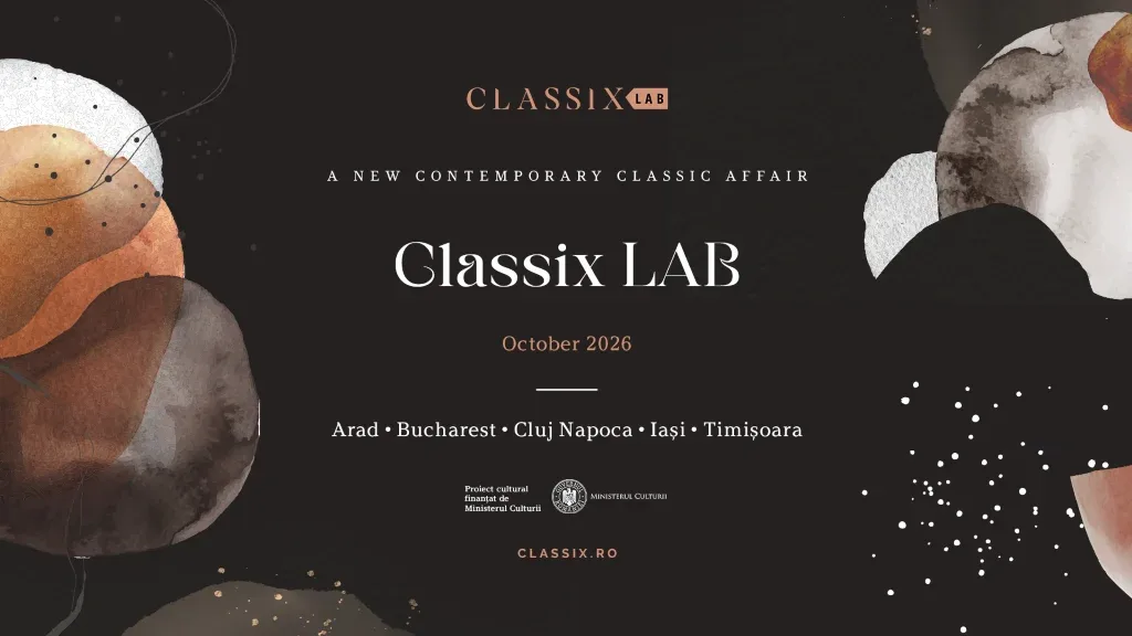 Classix Lab 2026 ajunge în Arad