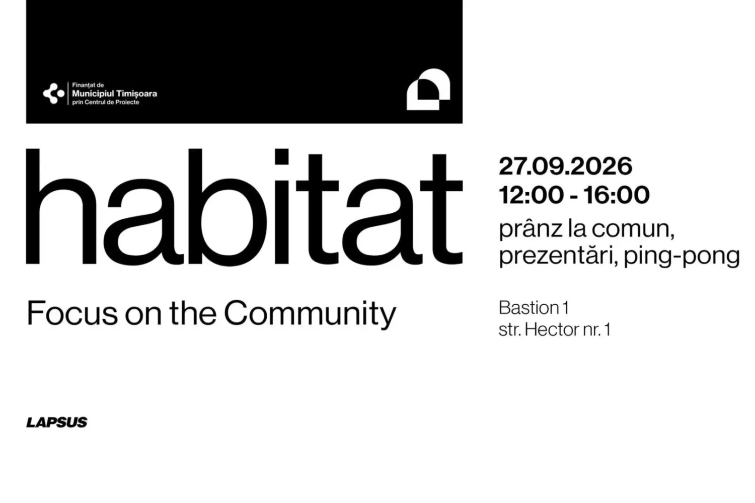 habitat b1 focus on the community