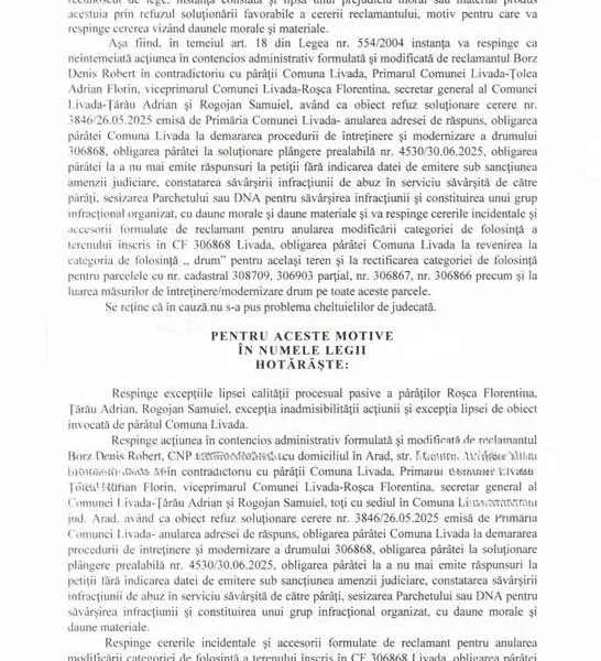 Denis Borz vs. Primăria Livada - un caz demn de analele psihiatriei judiciare | Hărțuit de fiul vitreg, Adrian Țolea explică tot contextul într-o conferință de presă | Înregistrare integrală