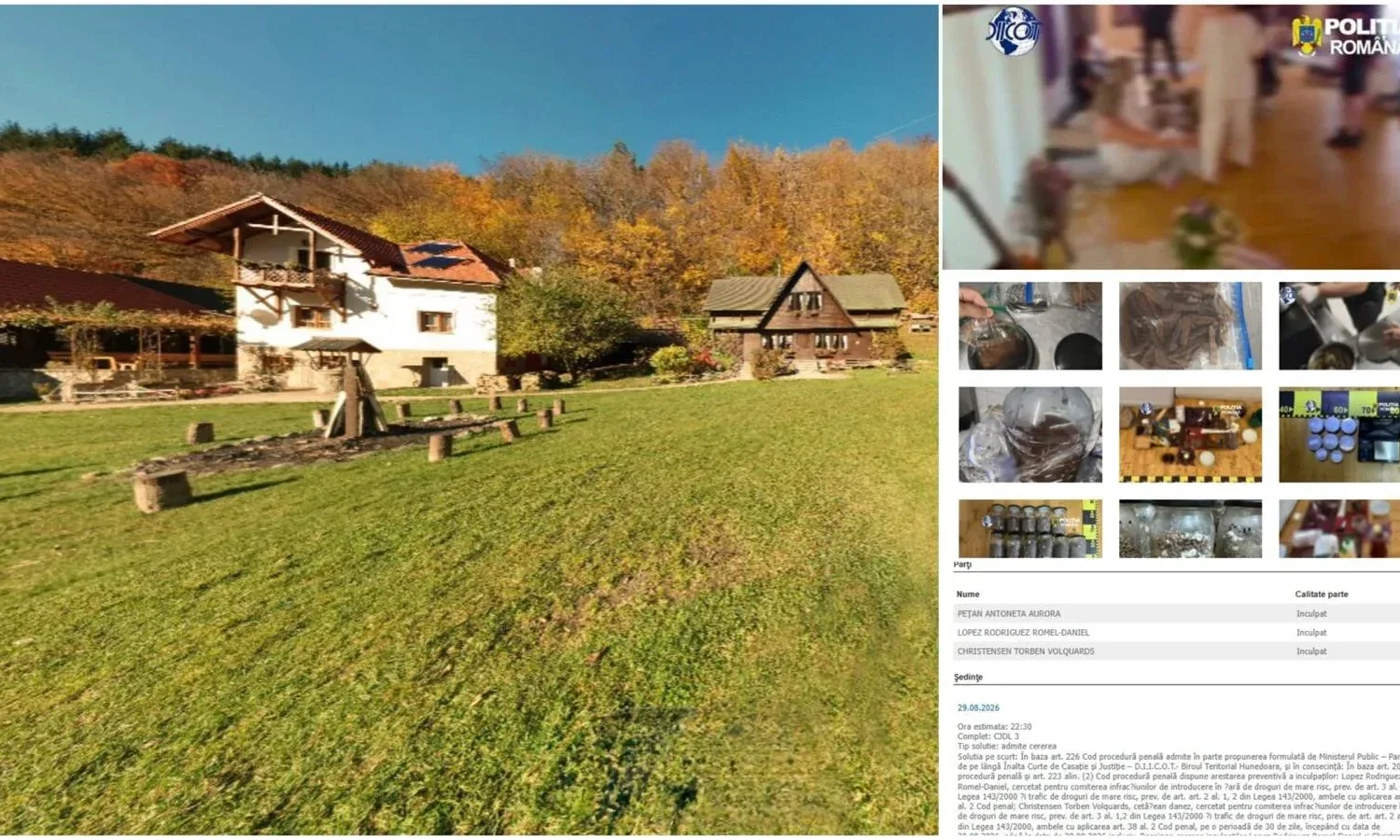 politia - droguri - Boșorod