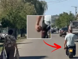 AȘA NU! Un viceprimar din Satu Mare s-a plimbat cu O BOMBĂ prin trafic, pe scuter, până la secția de poliție