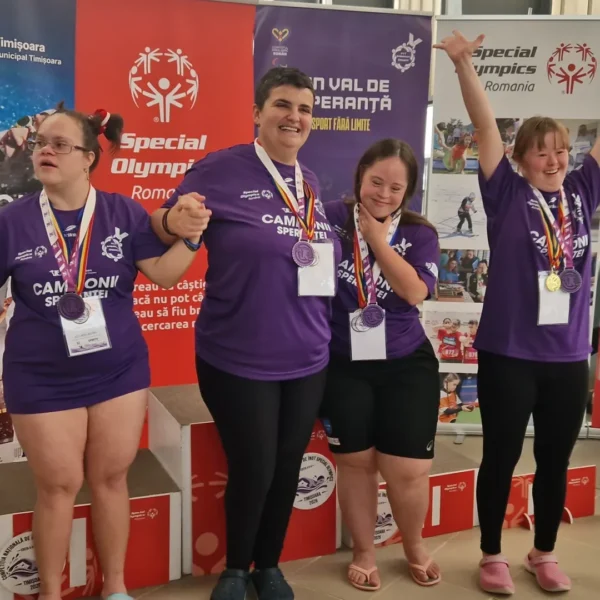 A.C.S. BRAVII ARAD - la Competiția Națională de Înot Special Olympics