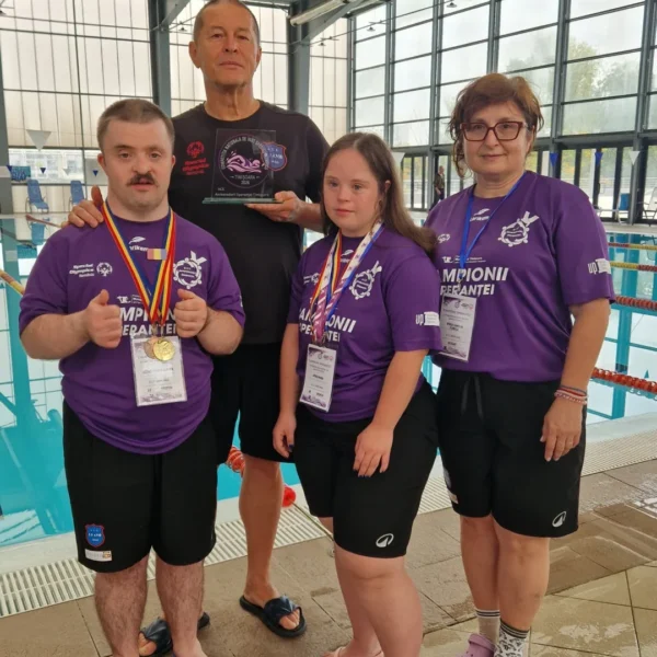 A.C.S. BRAVII ARAD - la Competiția Națională de Înot Special Olympics
