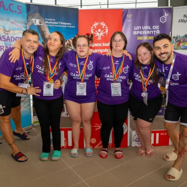 A.C.S. BRAVII ARAD - la Competiția Națională de Înot Special Olympics