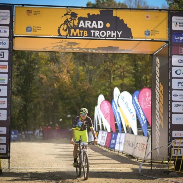 Arad MTB Trophy și Together Run Arad – două evenimente de succes care au adus împreună sute de participanți și numeroase familii