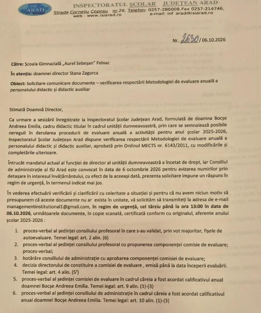 Ghid | Cum devii directoare de școală dacă ești din PNL | Te autopropui, îl pui pe Falcă să amenințe și, dacă nu ține, apelezi la ISJ Arad