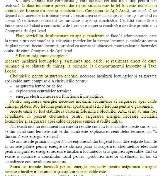 Lipova și administrația ei paralelă | O comisie mixtă formată din consilieri locali și personal din aparatul de specialitate al primarului a întocmit un RAPORT de analiză și verificare a modului de administrare a blocurilor ANL