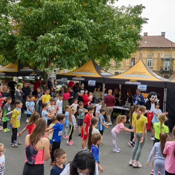 Arad MTB Trophy și Together Run Arad – două evenimente de succes care au adus împreună sute de participanți și numeroase familii