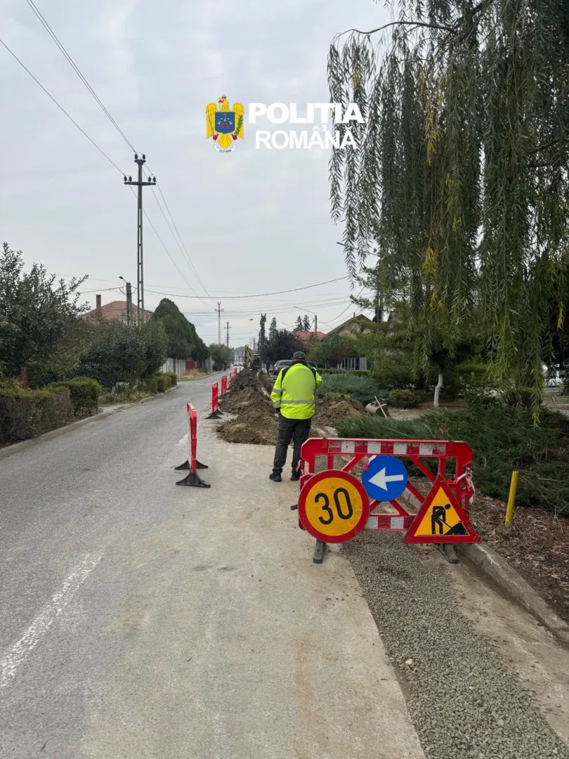 Lucrări neautorizate la rețeaua de gaze pe o stradă din Arad | O firmă s-a ales cu dosar penal