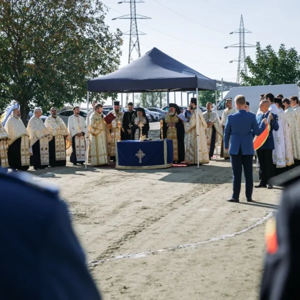 La sediul Inspectoratului de Jandarmi Județean Arad s-a pus piatra de temelie pentru Paraclisul Arhiepiscopal „Sfinții Arhangheli Mihail și Gavriil și Sfântul Ioan Iacob Hozevitul”