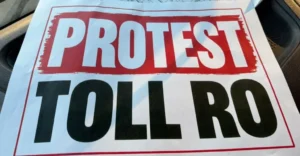 Protest al transportatorilor, cu câteva ore înainte ca platforma TollRo să devină operațională