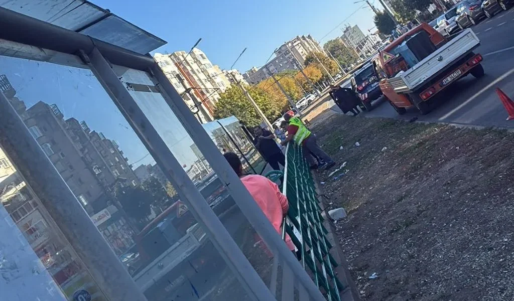 Incident grav în stația de tramvai de la Fortuna